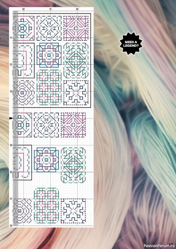 Коллекция вышивки в журнале «XStitch Magazine №24 2023»