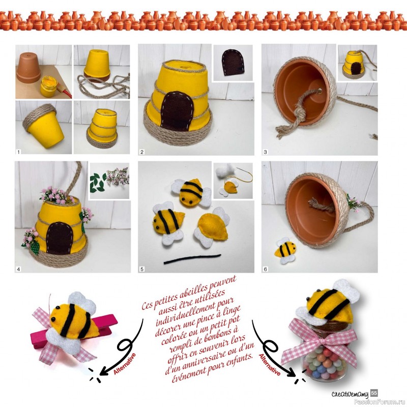 Вязаные проекты в журнале «Creer avec Creative Mamy №13 2025»
