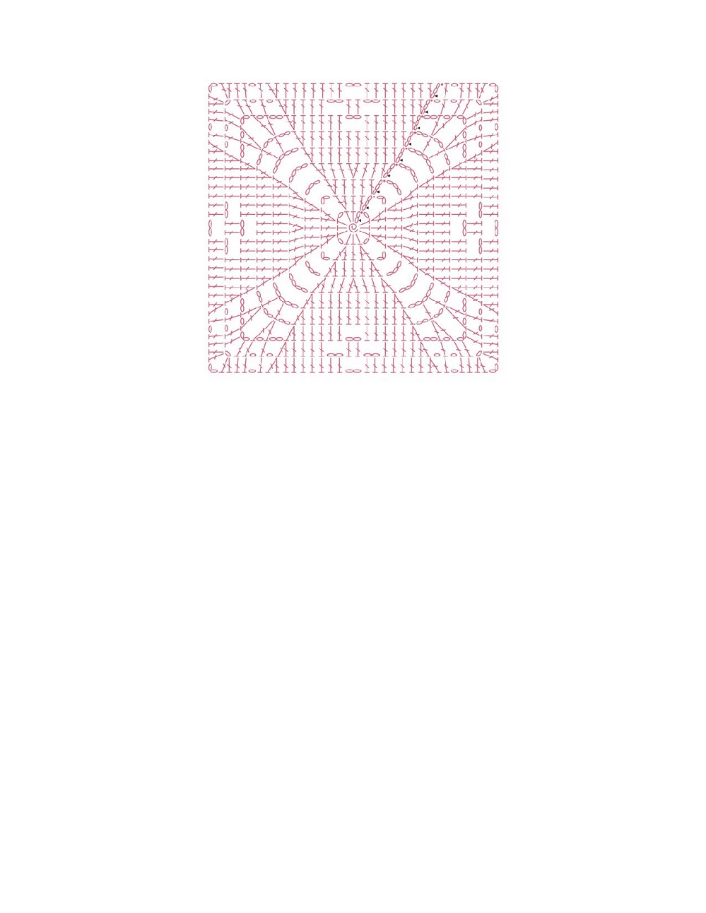 Коллекция проектов крючком в книге &laquo;100 Crochet Tiles&raquo;