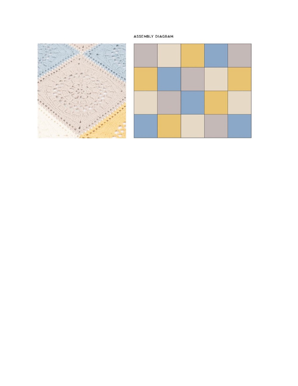 Коллекция проектов крючком в книге &laquo;100 Crochet Tiles&raquo;