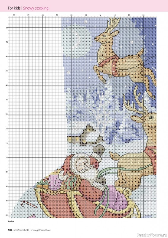 Коллекция вышивки в журнале «Cross Stitch Gold - Christmas Collection 2023»