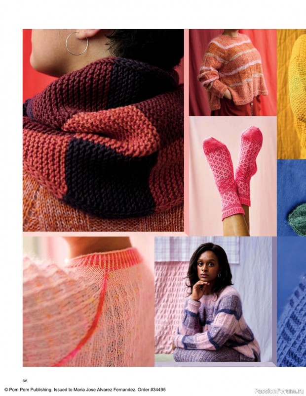 Вязаные модели спицами в журнале «Pom Pom Quarterly №47 2023»