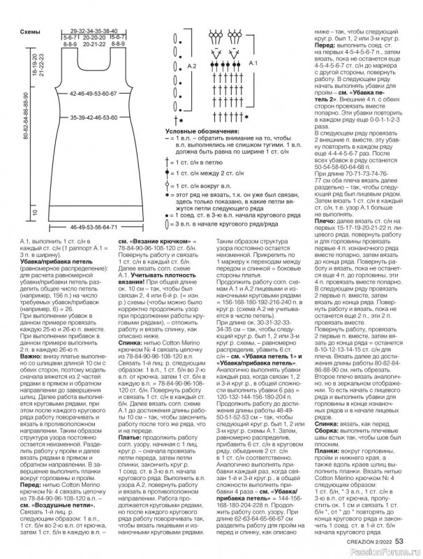 Вязаные модели в журнале «Creazion №2 2022»