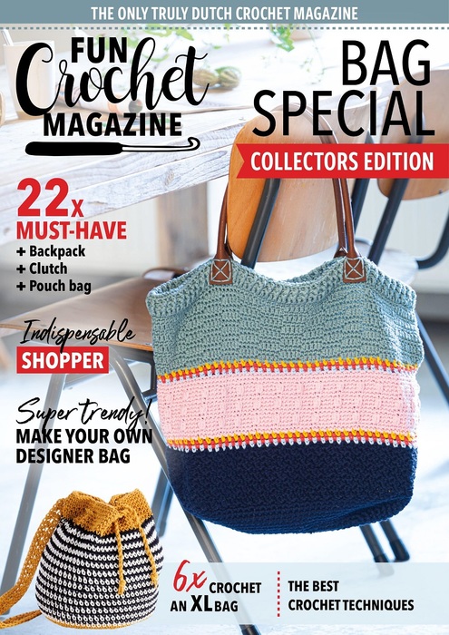 Вязаные проекты крючком в журнале &laquo;Fun Crochet Magazine №6 2022&raquo;