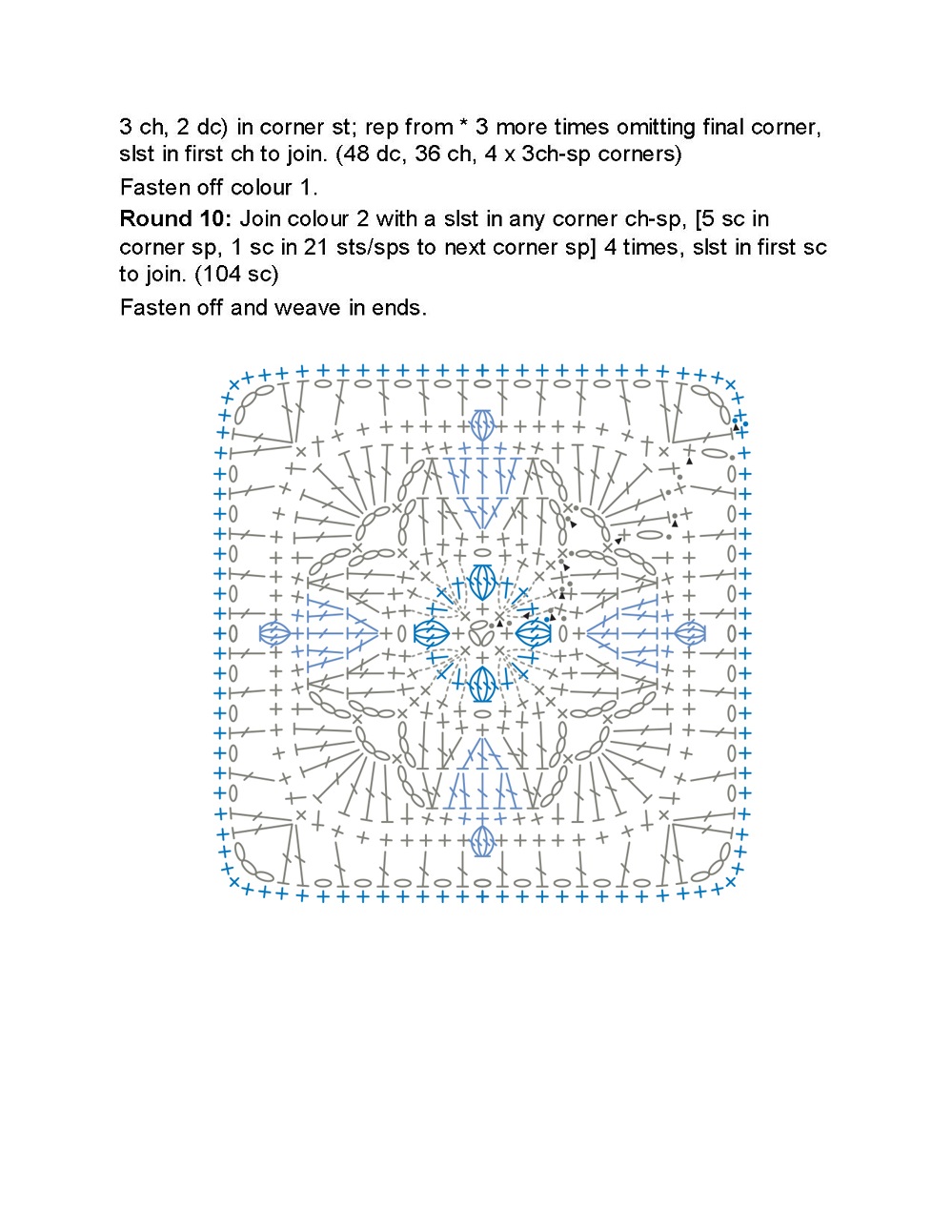 Коллекция проектов крючком в книге &laquo;100 Crochet Tiles&raquo;