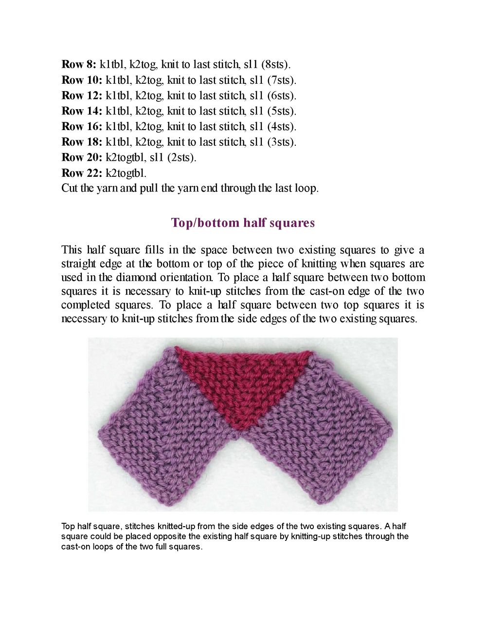 Patchwork Knitting
