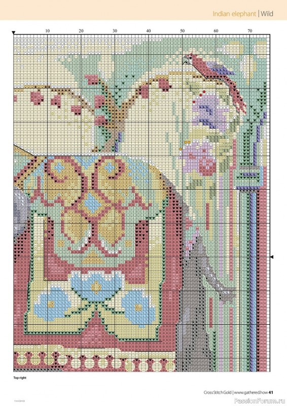 Коллекция вышивки в журнале «Cross Stitch Gold - Animal Collection 2023»