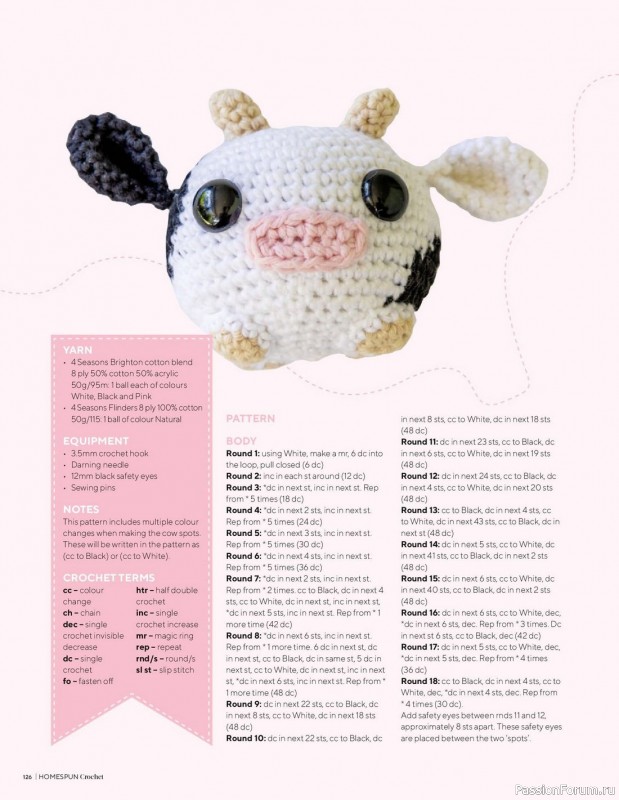 Вязаные проекты крючком в журнале «Homespun Crochet №5 2023»