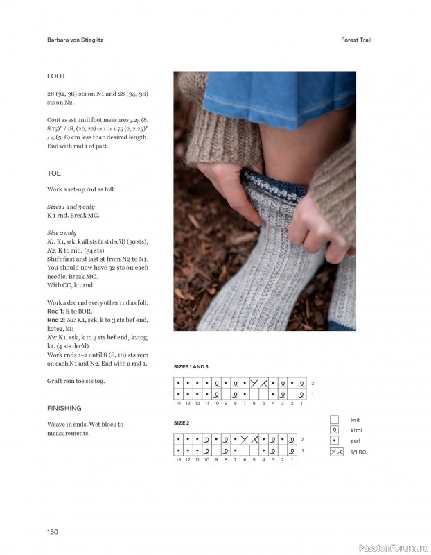 Вязаные проекты в книге «52 Weeks of Socks Vol. II». Продолжение