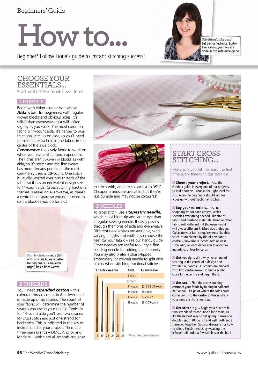 Журнал "The World of Cross Stitching №316 2022"