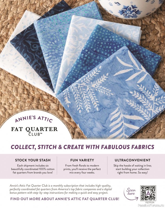 Коллекция проектов для рукодельниц в журнале «Quilter’s World Special - Perfectly Precut 2025»