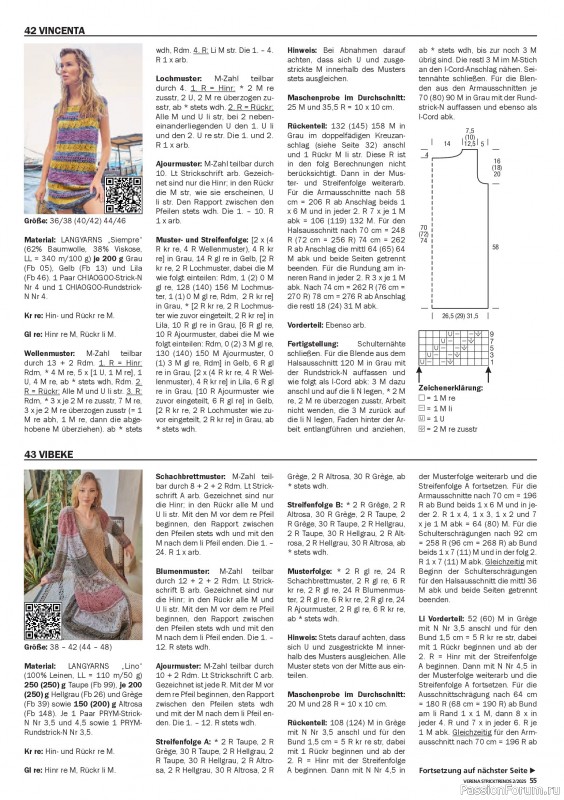 Вязаные модели в журнале «Verena Stricktrends №2 2025»