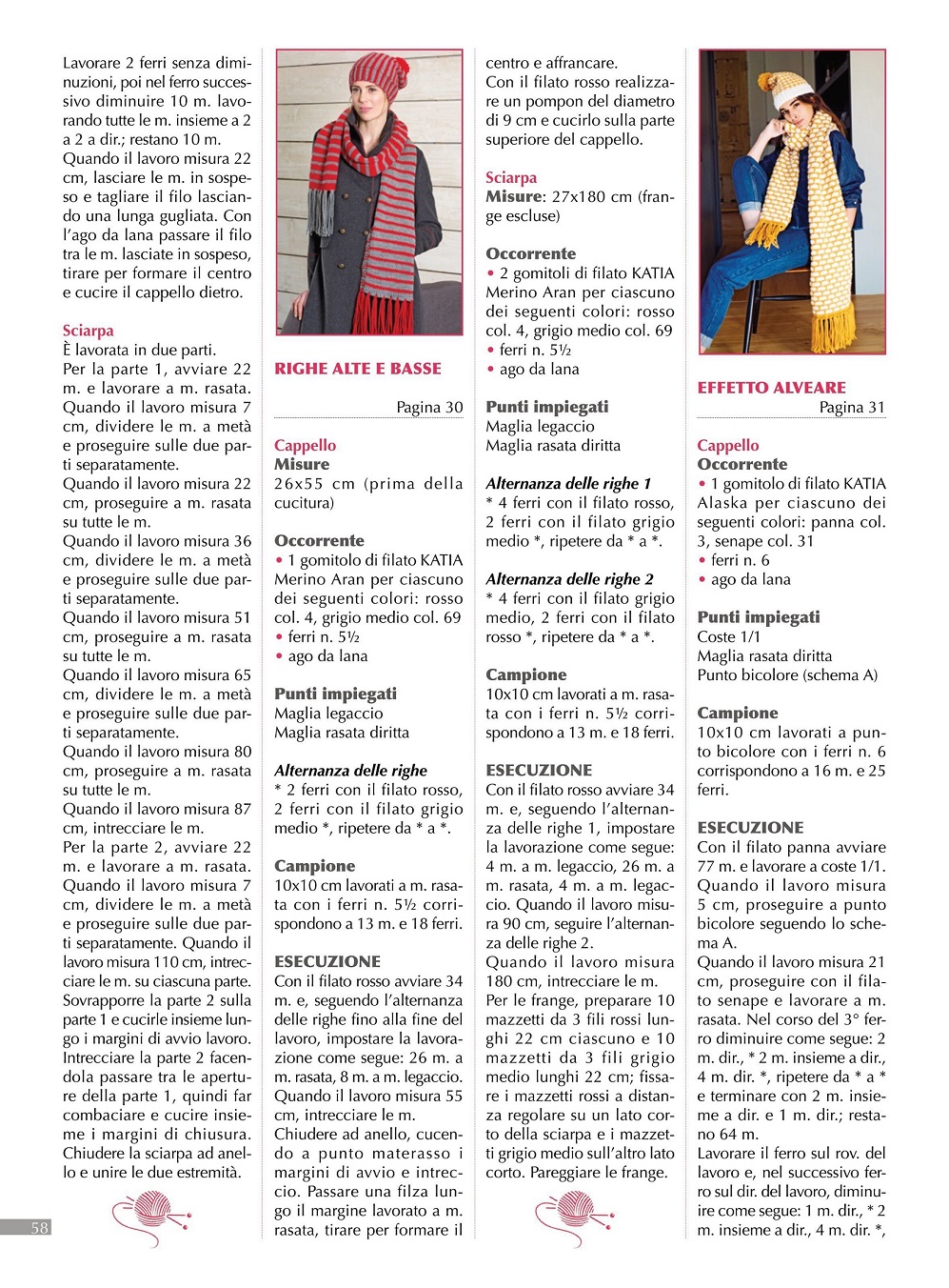 Женские модели спицами для весны и лето. &quot;Piu Maglia Cappelli - Accessori&quot; №3 2021