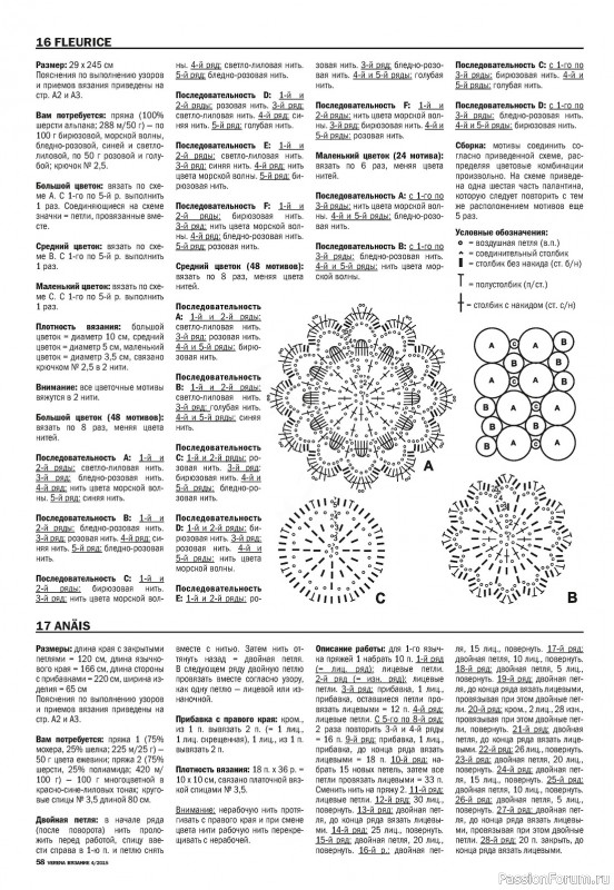 Вязаные модели в журнале «Verena №4 2015»
