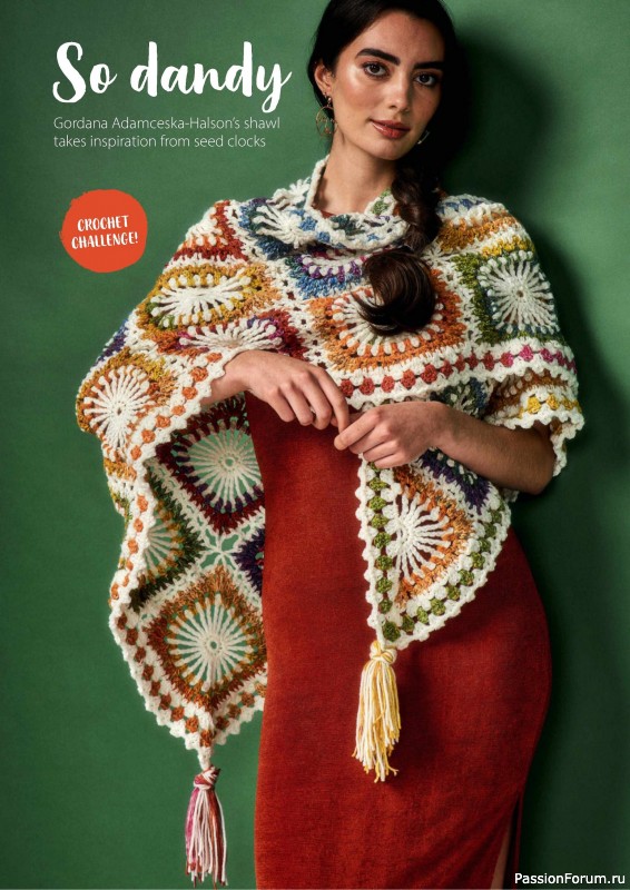 Вязаные проекты крючком в журнале «Simply Crochet №154 2024»