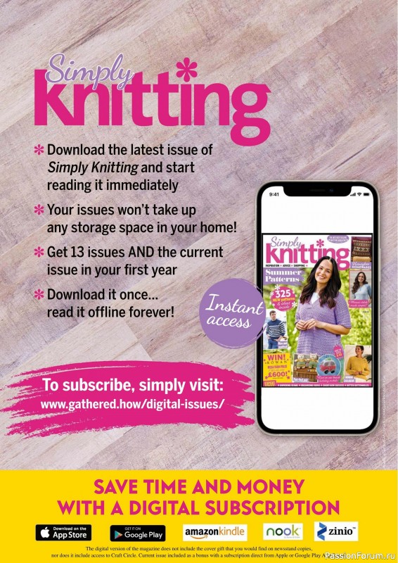 Вязаные проекты крючком в журнале «Simply Knitting №266 2025»