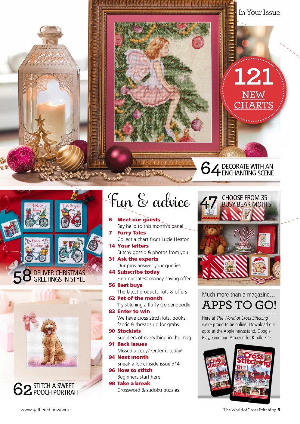 Журнал &quot;The World of Cross Stitching&quot; №313 2021