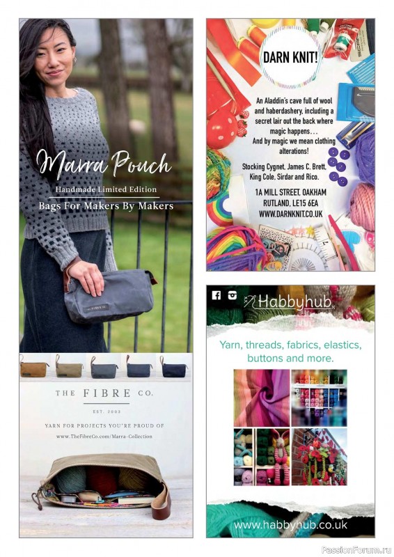 Вязаные проекты крючком в журнале «Inside Crochet №156 2023»