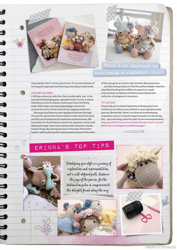 Вязаные проекты крючком в журнале «Simply Crochet №146 2024»