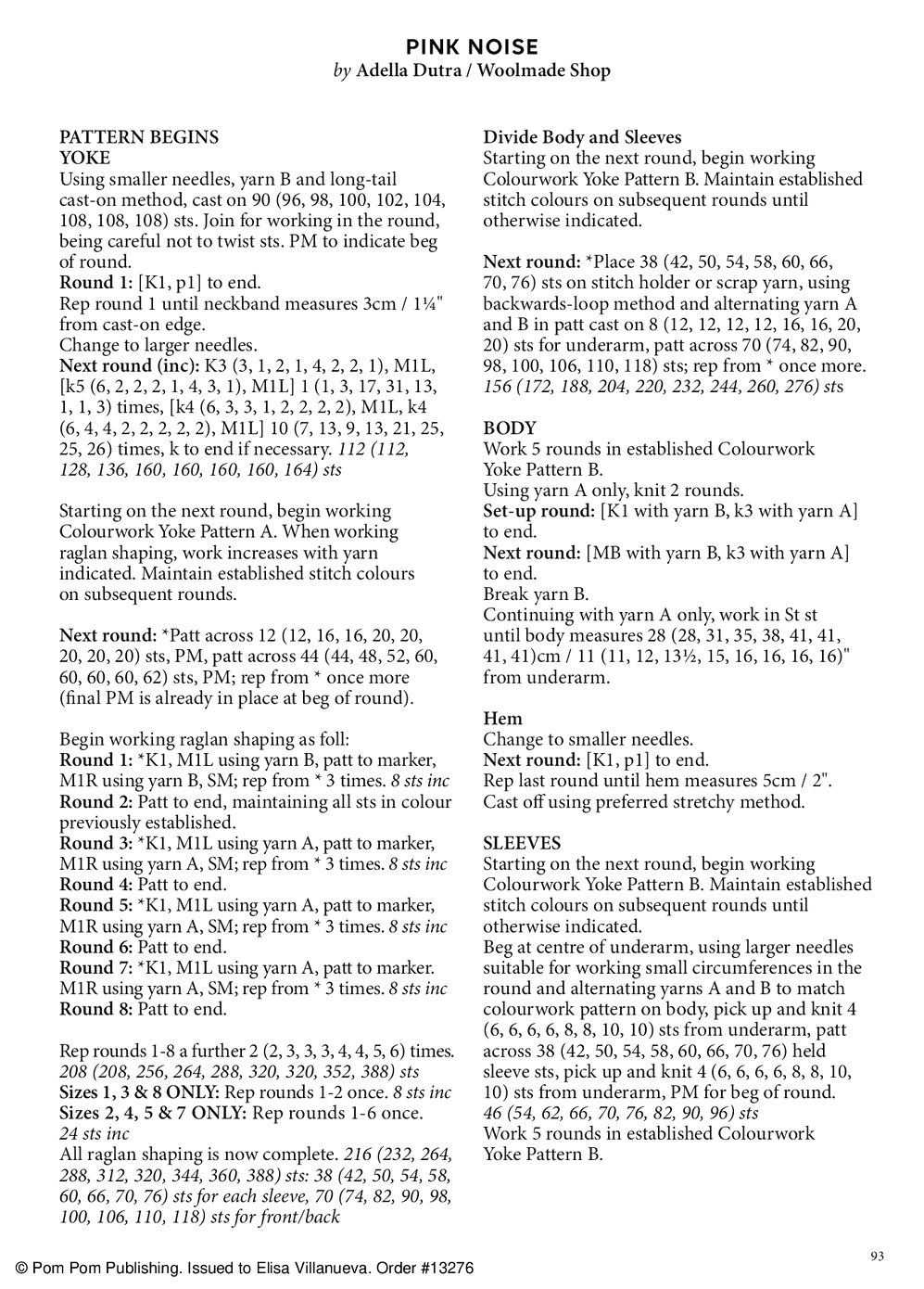 Вязаные моделей одежды для женщин в журнале &quot;PomPom Quarterly №39 2021&quot;