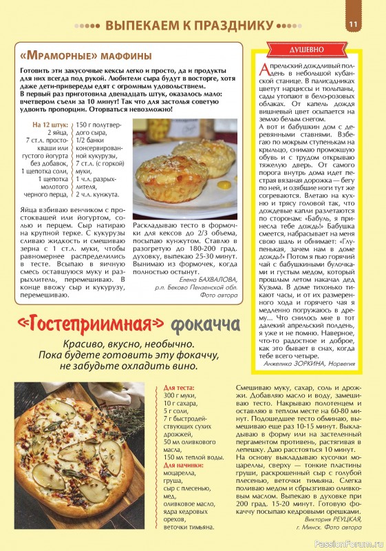 Коллекция кулинарных рецептов в журнале «Наша кухня. Выпечка №3 2024»
