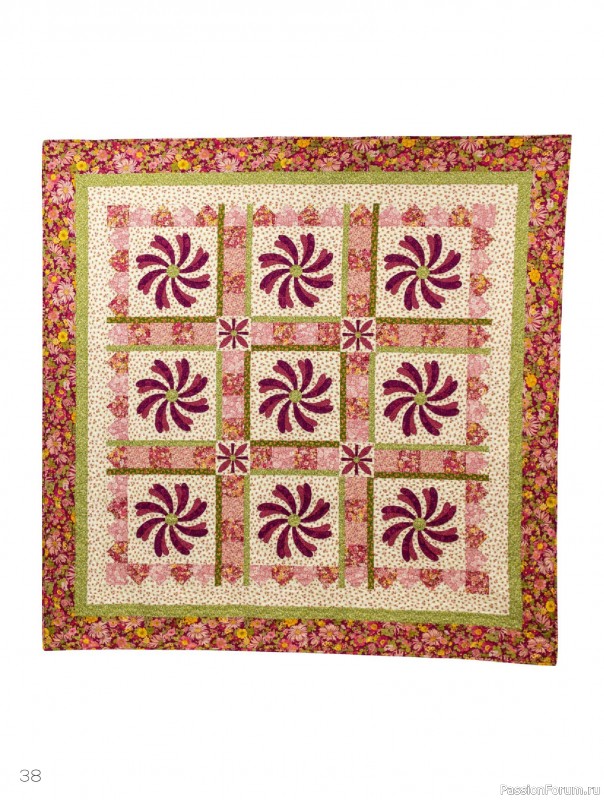 Коллекция проектов для рукодельниц в журнале «Quilters Companion №132 2025»