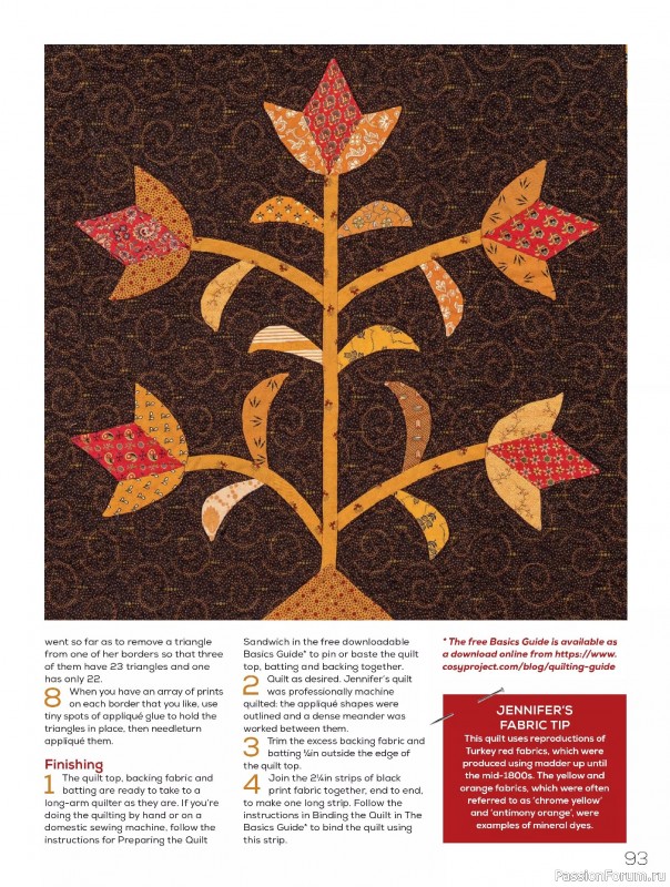 Коллекция проектов для рукодельниц в журнале «Quilters Companion №133 2025»