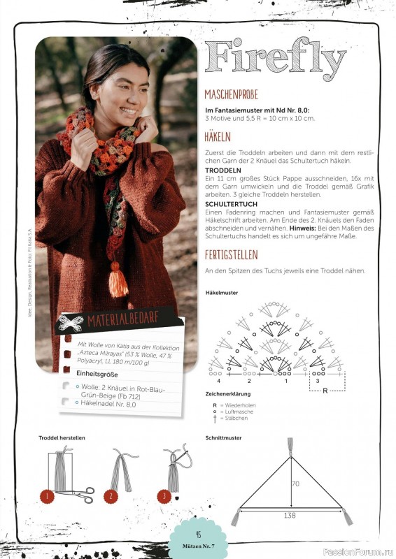 Коллекция проектов в журнале «Mutzen, Schals & Co. №7 2021»