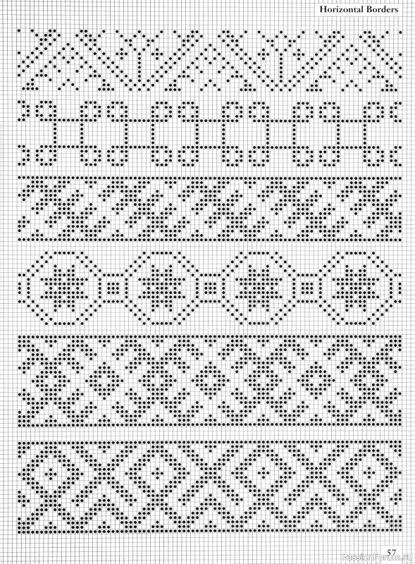 Коллекция узоров в книге «Charts for Colour Knitting»