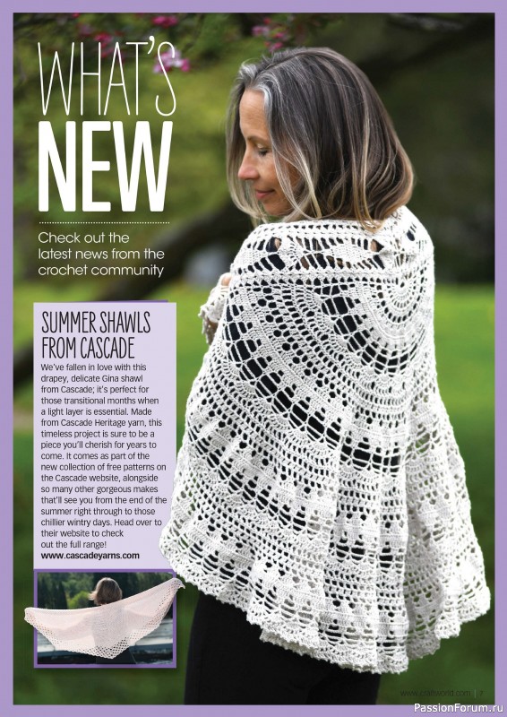 Вязаные проекты крючком в журнале «Crochet Now №111 2024»