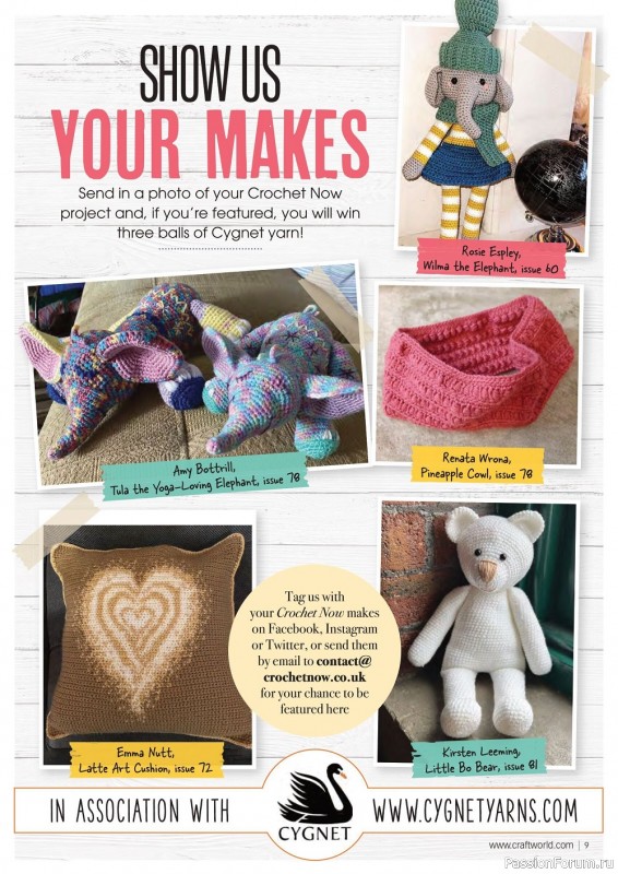 Вязаные проекты крючком в журнале «Crochet Now №83 2022»