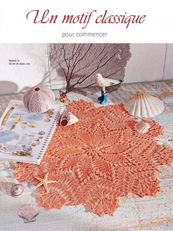 Вязаные проекты крючком в журнале «Le Monde du Crochet №32 2023»