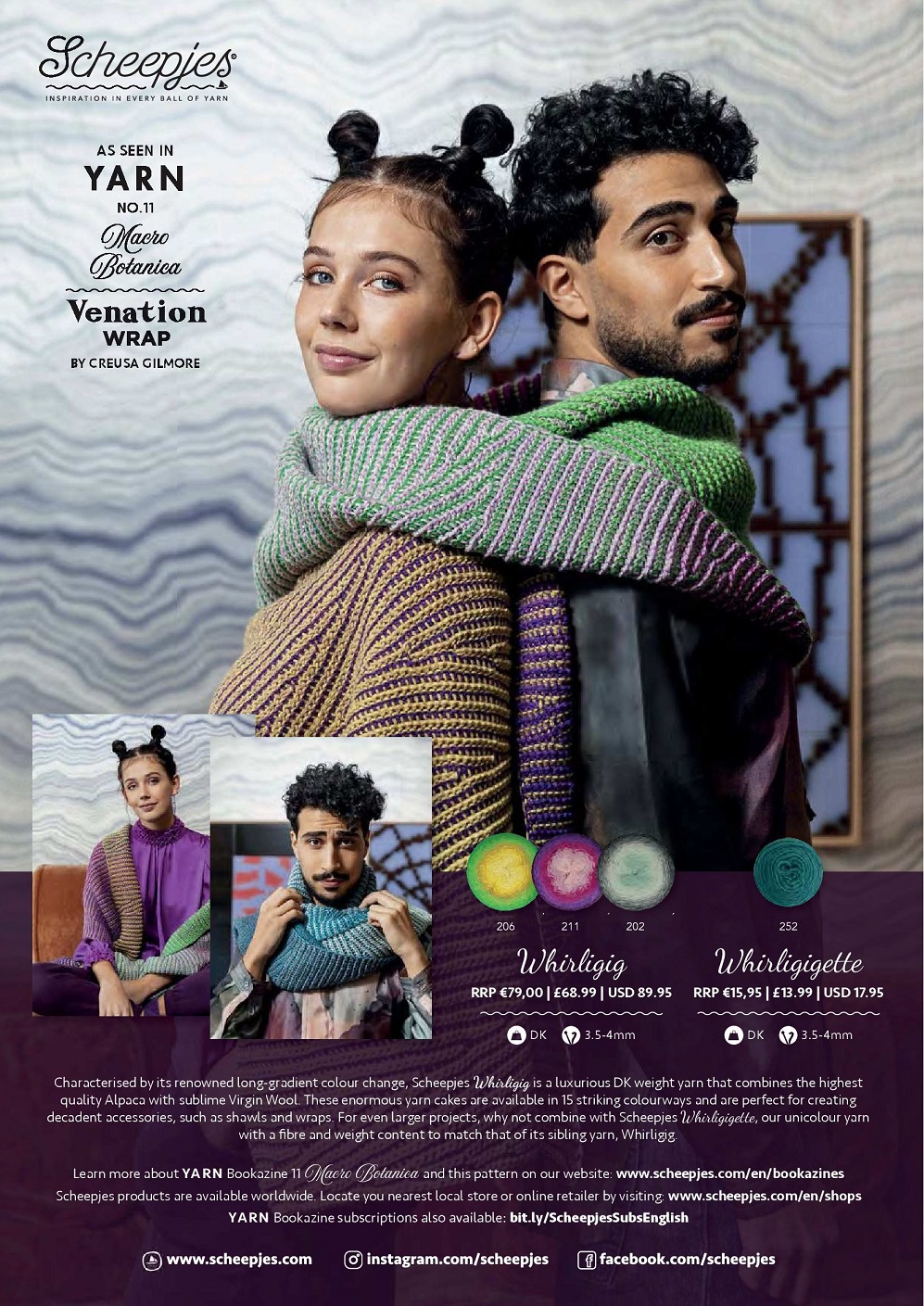 Вязаные модели одежды в журнале "Inside Crochet №144 2022"