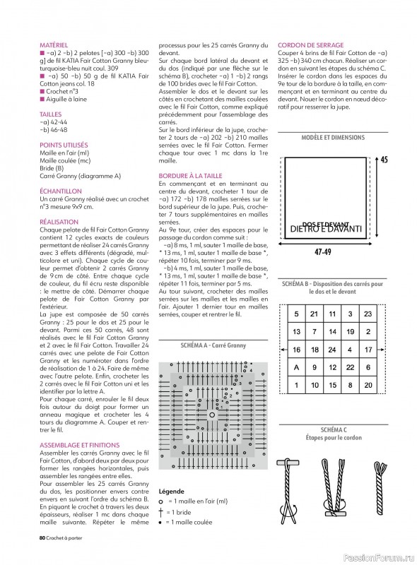 Вязаные проекты крючком в журнале «Crochet a Porter - Mai/Juillet 2025»