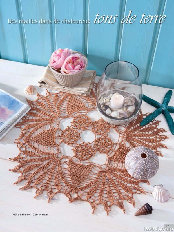 Вязаные проекты крючком в журнале «Le Monde du Crochet №32 2023»