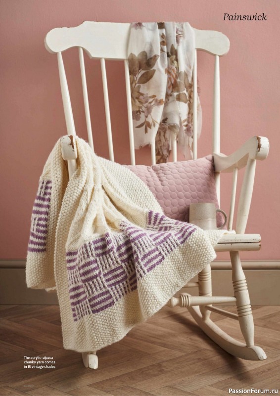 Вязаные проекты спицами в журнале «The Knitter №192 2023»