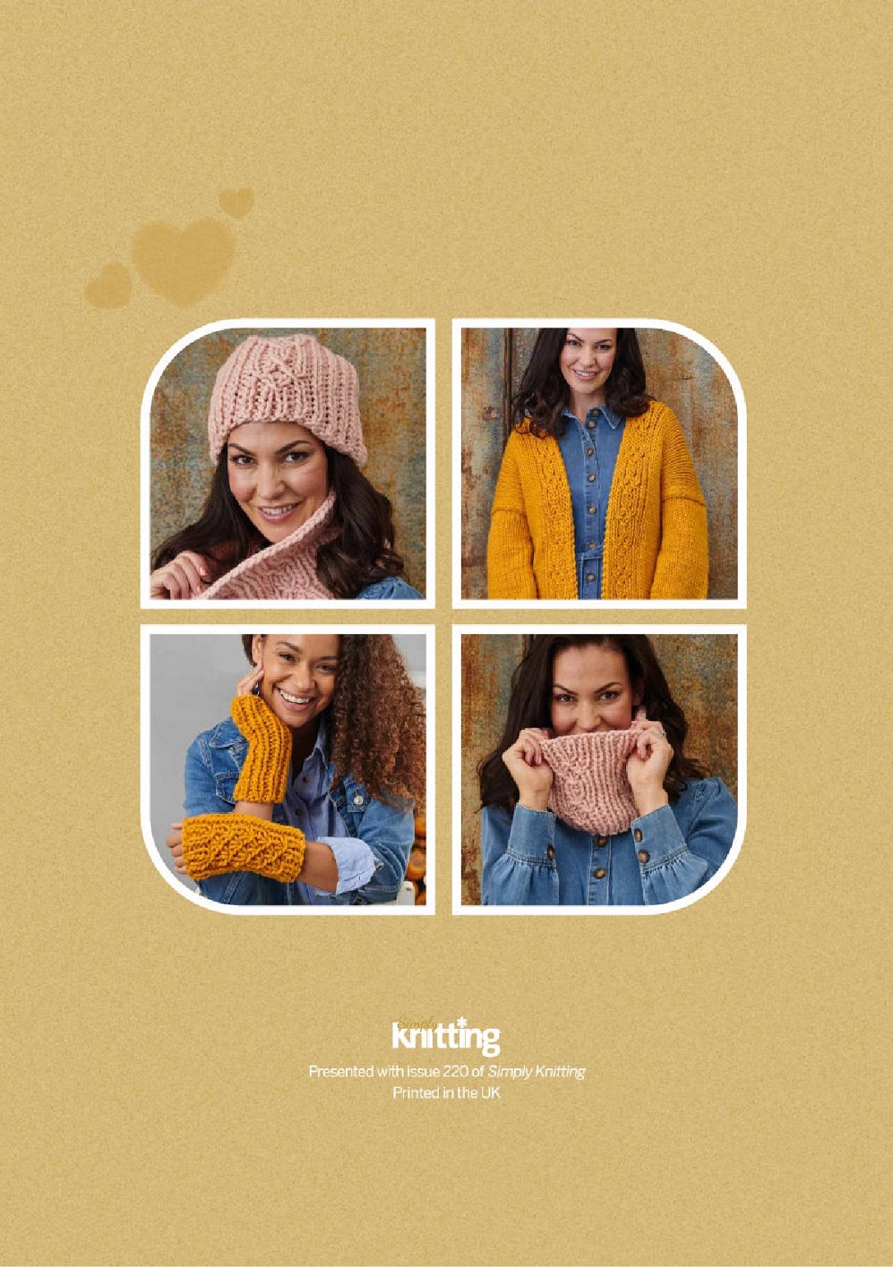 Вязаная одежда для взрослых и детей в журнале &quot;Simply Knitting №220 2022&quot;