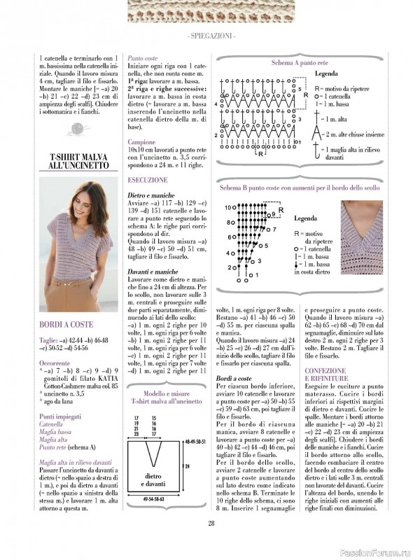 Вязаные модели в журнале «Piu Maglia №41 2024»