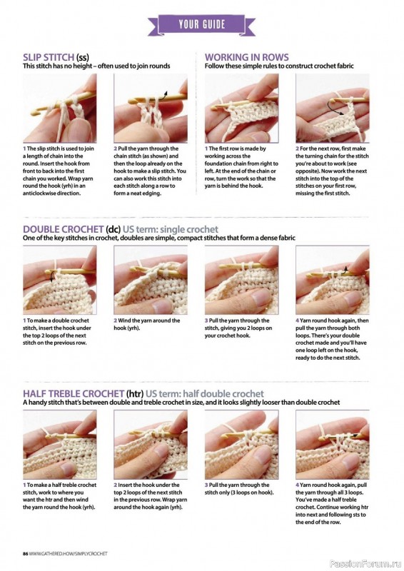 Вязаные проекты крючком в журнале «Simply Crochet №122 2022»