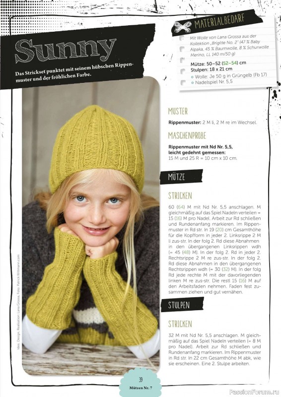 Коллекция проектов в журнале «Mutzen, Schals & Co. №7 2021»