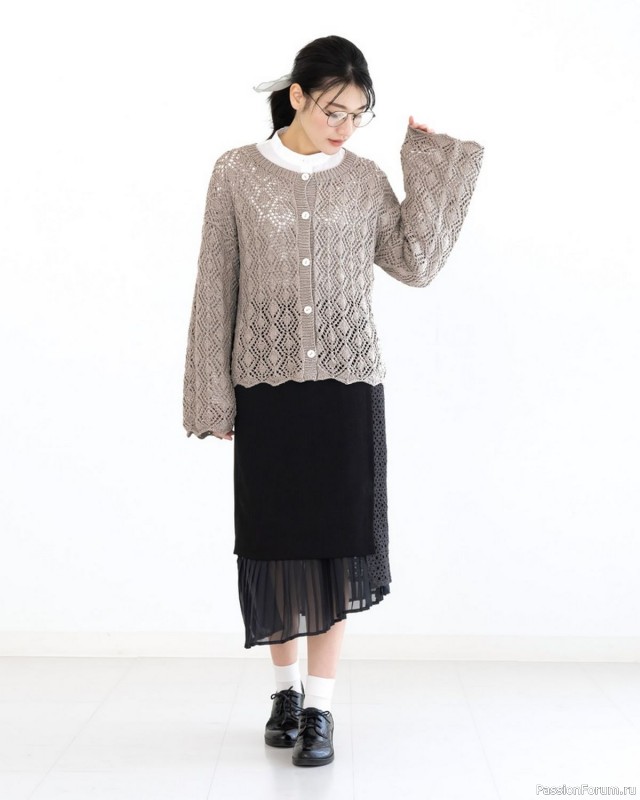 Вязаные модели в журнале «Knit Ange - Spring 2024»