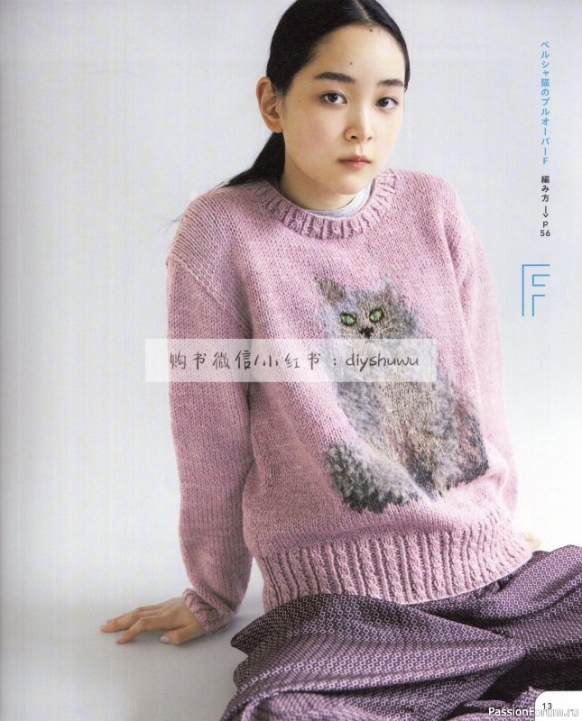 Вязаные проекты в книге «25 Knitting Color Works by Erika Tokai»