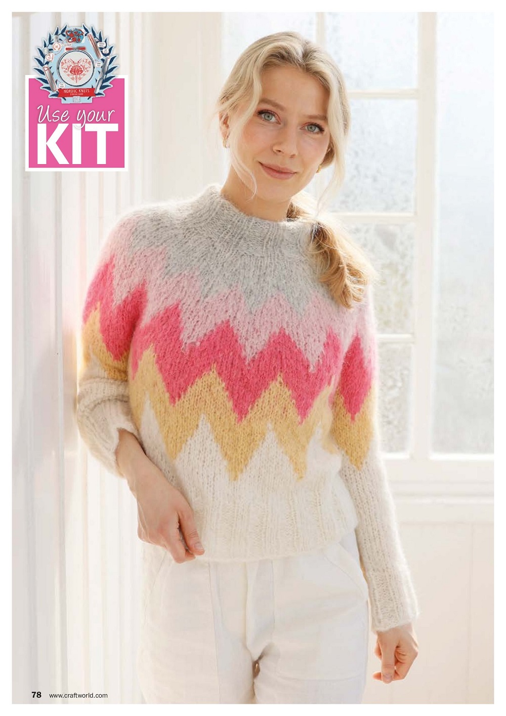 Вязаные проекты спицами в журнале &laquo;Knit Now №150 2023&raquo;