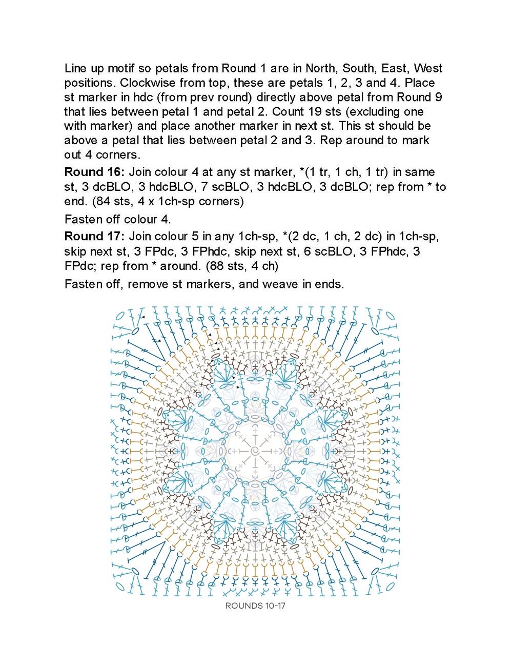 Коллекция проектов крючком в книге &laquo;100 Crochet Tiles&raquo;