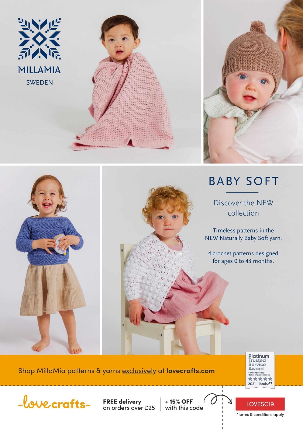 Вязаные модели для всей семьи в журнале "Simply Crochet №118 2022"