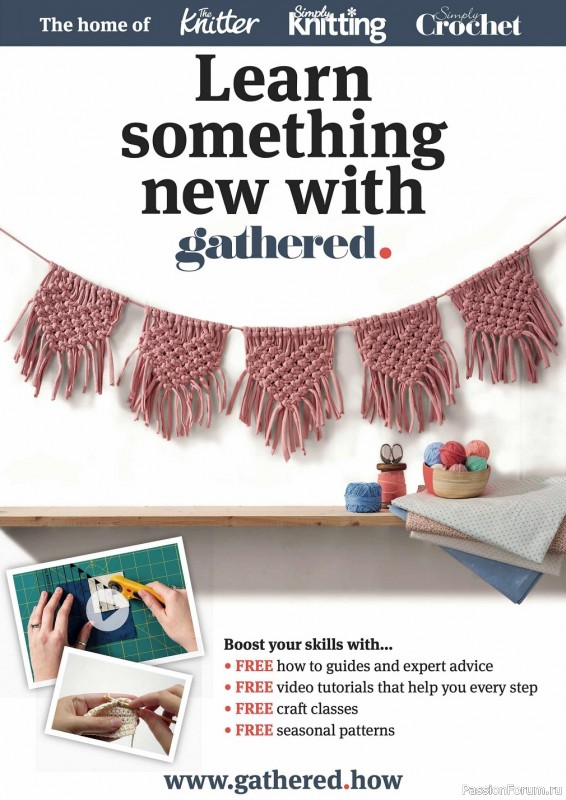 Вязаные проекты спицами в журнале «Simply Knitting №235 2023»