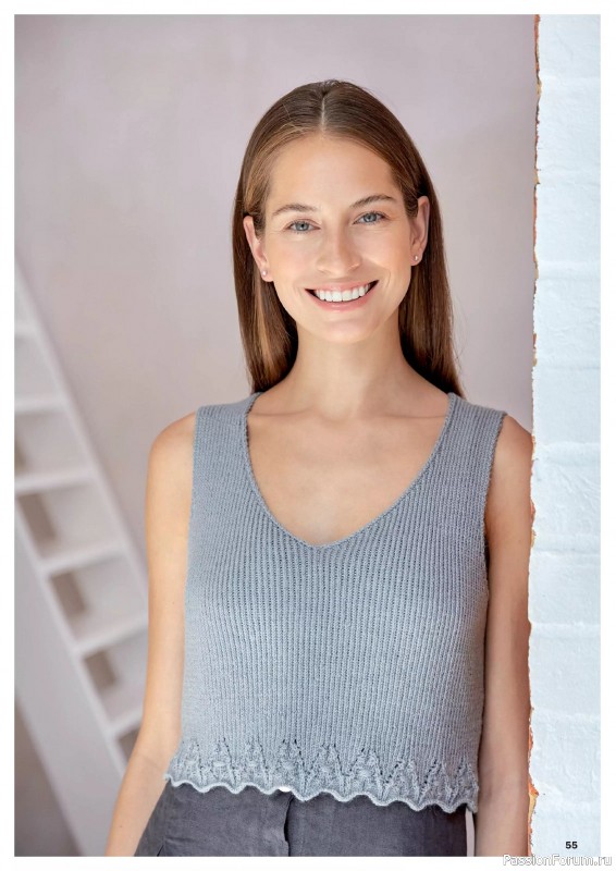 Вязаные проекты в журнале «Rowan - 12 Timeless Summer Knits»