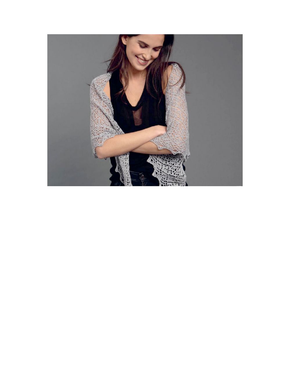 Коллекция ажурных проектов в книге &laquo;Lace Knit Shawls, Sweaters, Socks &amp; Hats&raquo;