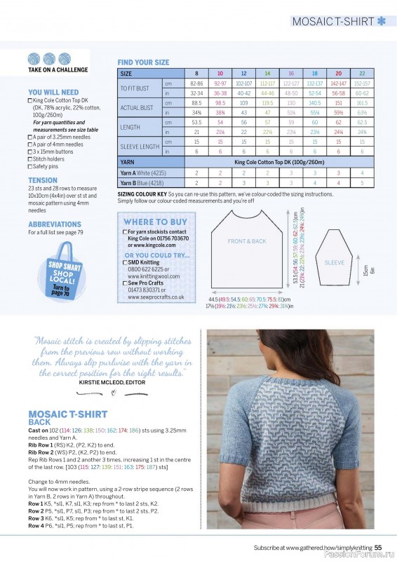 Вязаные проекты крючком в журнале «Simply Knitting №266 2025»