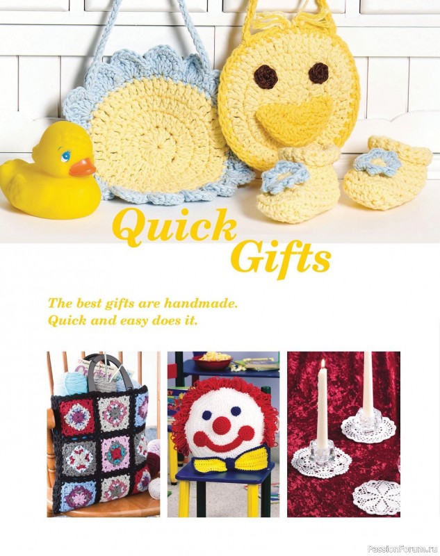 Коллекция проектов крючком в журнале «Crochet World Specials - Winter 2022»